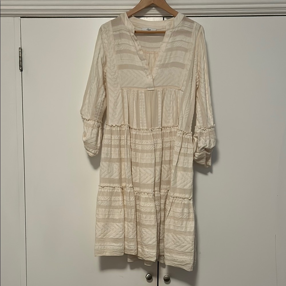 Devotion TWINS Cream Midi Dress